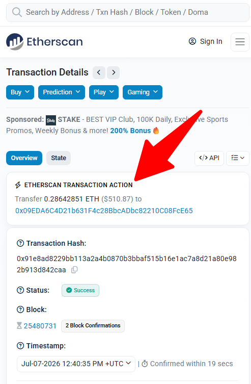 Payment Proof