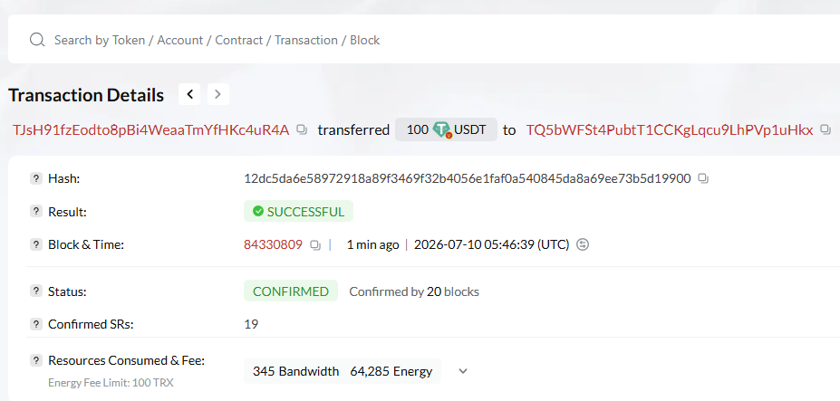 Payment Proof