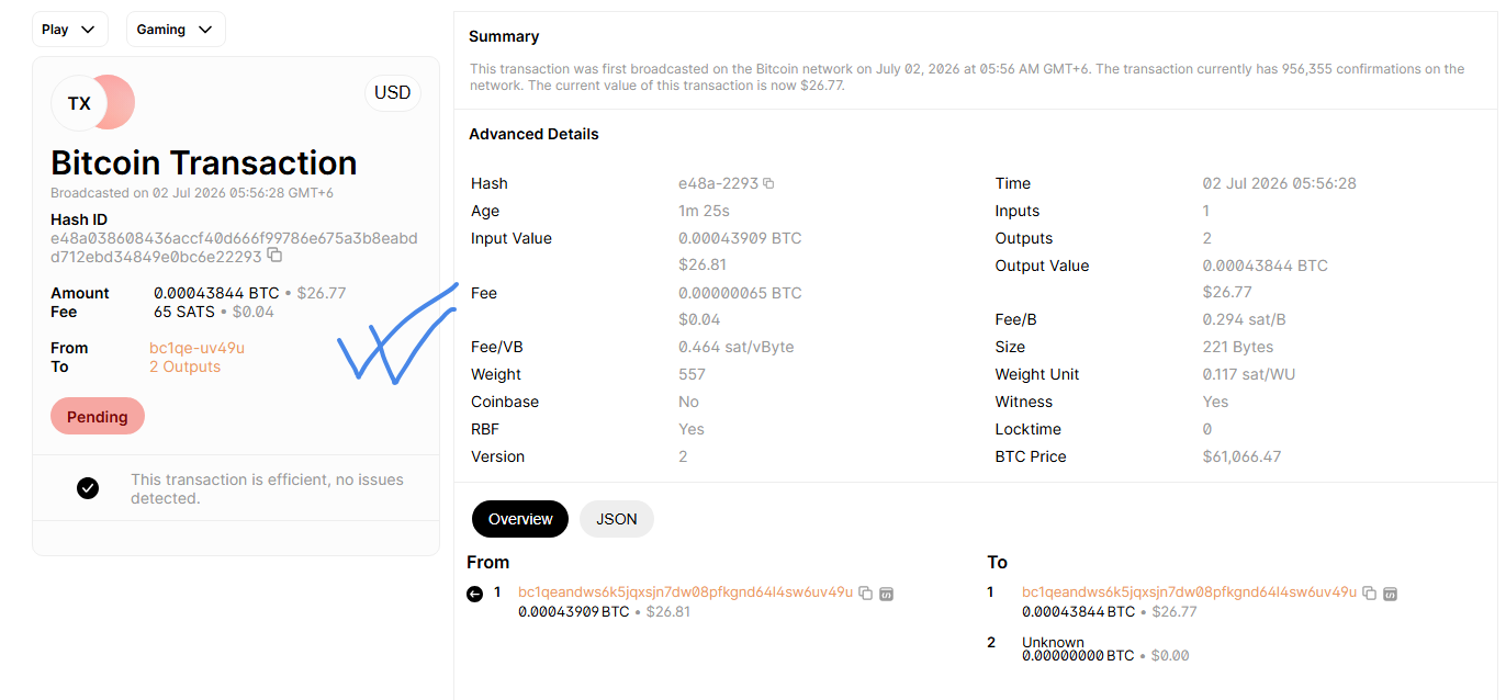 Payment Proof