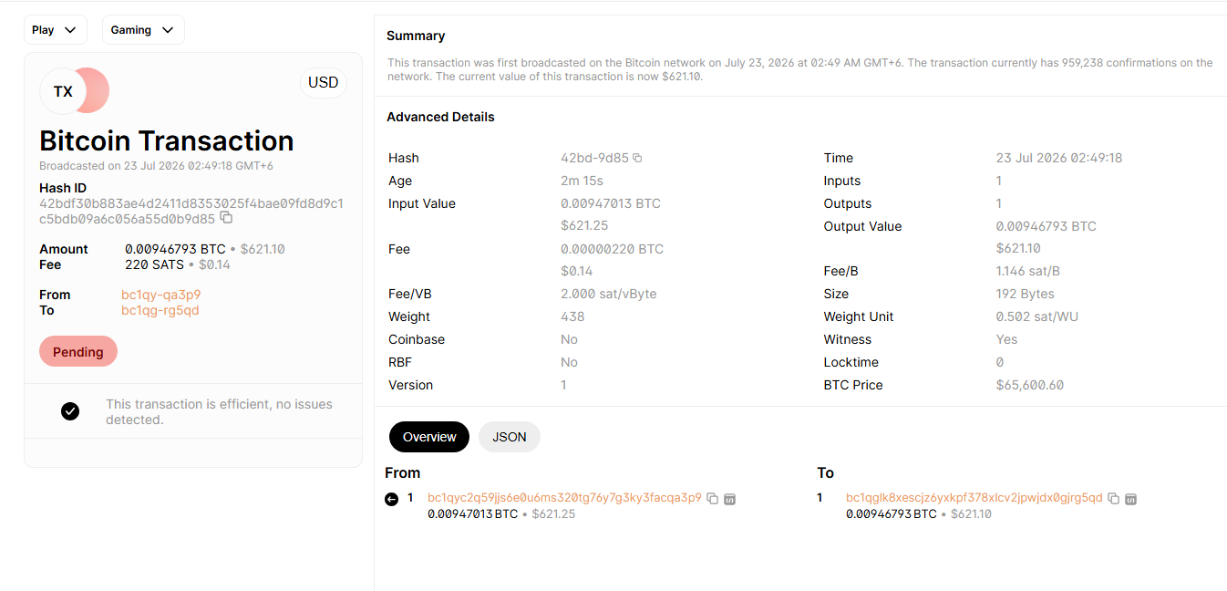 Payment Proof