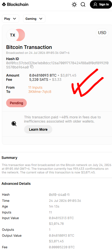 Payment Proof