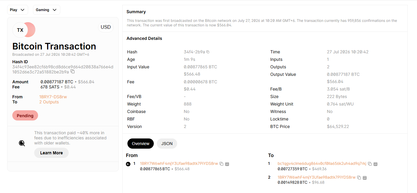 Payment Proof