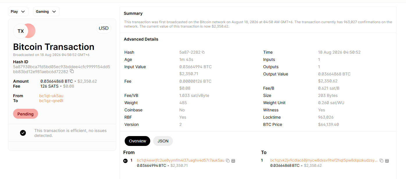 Payment Proof