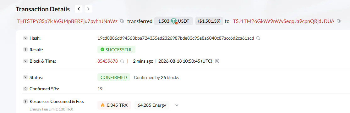 Payment Proof